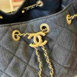 Chanel 25 Hobo Handbag Denim LB1568 (5)