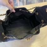 Chanel 25 Hobo Handbag Denim LB1568 (6)