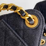 Chanel 25 Hobo Handbag Denim LB16676 (4)