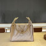 Chanel 25 Hobo Handbag Grained Calfskin LB1558 (1)