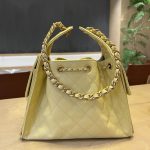 Chanel 25 Hobo Handbag Grained Calfskin LB1559 (3)