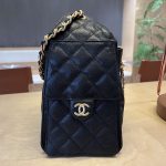 Chanel 25 Hobo Handbag Grained Calfskin LB1560 (4)
