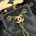 Chanel 25 Hobo Handbag Grained Calfskin LB1560 (6)