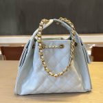 Chanel 25 Hobo Handbag Grained Calfskin LB1565 (3)