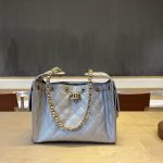 Chanel 25 Hobo Handbag Grained Calfskin LB1566 (1)