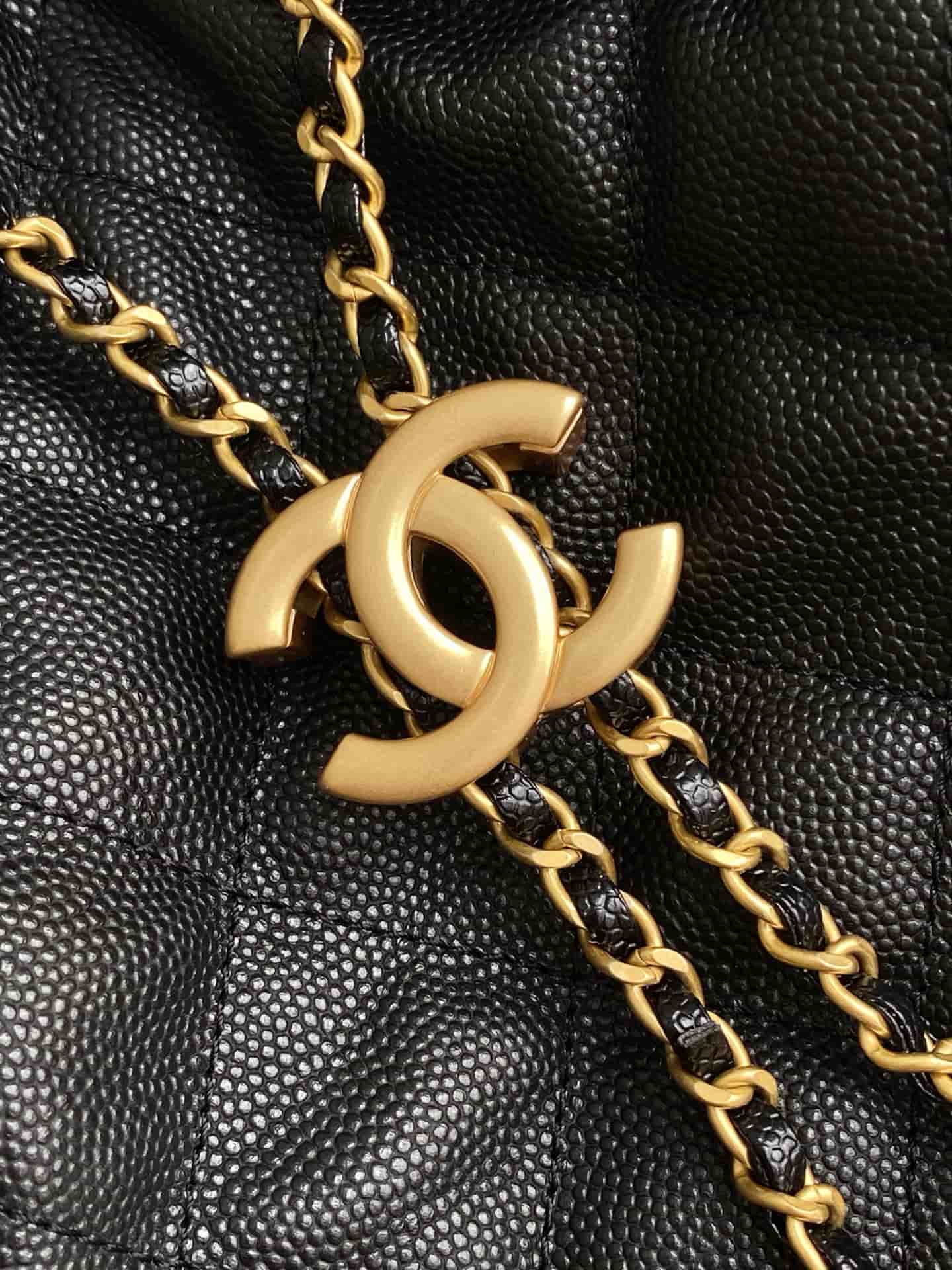 Chanel 25 Hobo Handbag Grained Calfskin LB16167 (4)