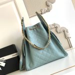 Chanel 25 Hobo Handbag Grained Calfskin LB21303 (3)