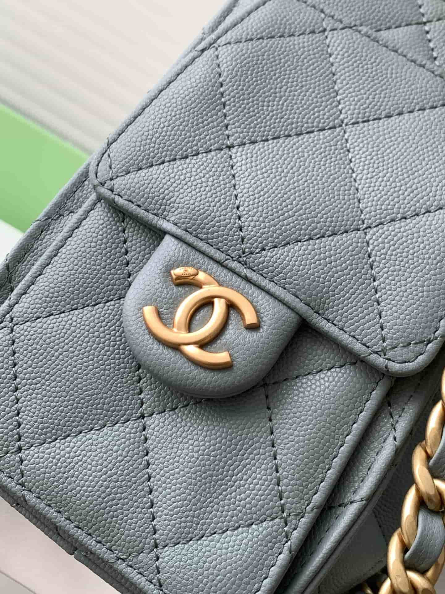 Chanel 25 Hobo Handbag Grained calfskin LB16666 (4)