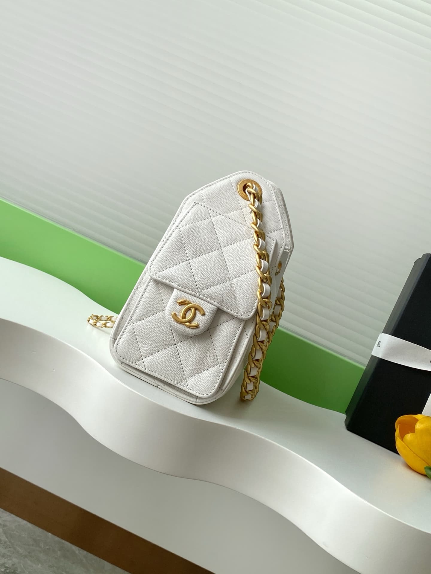 Chanel 25 Hobo Handbag Grained calfskin LB16669 (3)