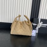 Chanel 25 Hobo Handbag Suede LB15826 (1)