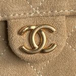 Chanel 25 Hobo Handbag Suede LB15826 (4)