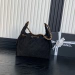 Chanel 25 Hobo Handbag Suede LB15828 (3)
