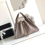 Chanel 25 Hobo Handbag Suede LB15829 (1)