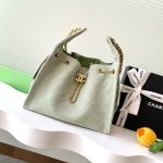 Chanel 25 Hobo Handbag Suede LB15830 (1)