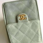 Chanel 25 Hobo Handbag Suede LB15830 (6)