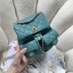 Chanel BACKPACK Grained Shiny Calfskin LB14900 (2)