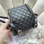 Chanel BACKPACK Grained Shiny Calfskin LB14901 (3)