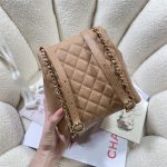 Chanel BACKPACK Grained Shiny Calfskin LB4114 (3)