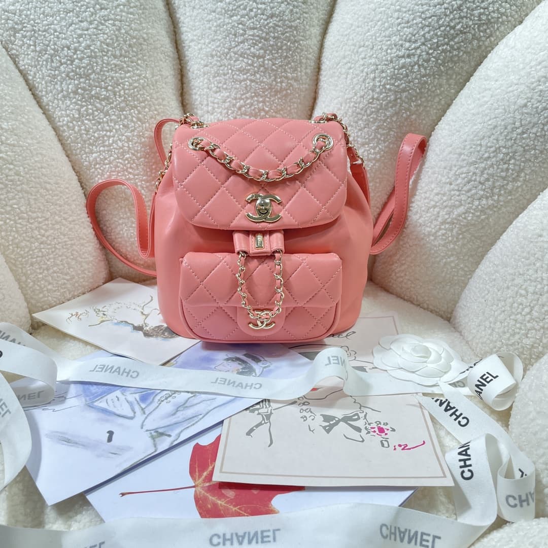 Chanel BACKPACK Lambskin LB1256 (1)