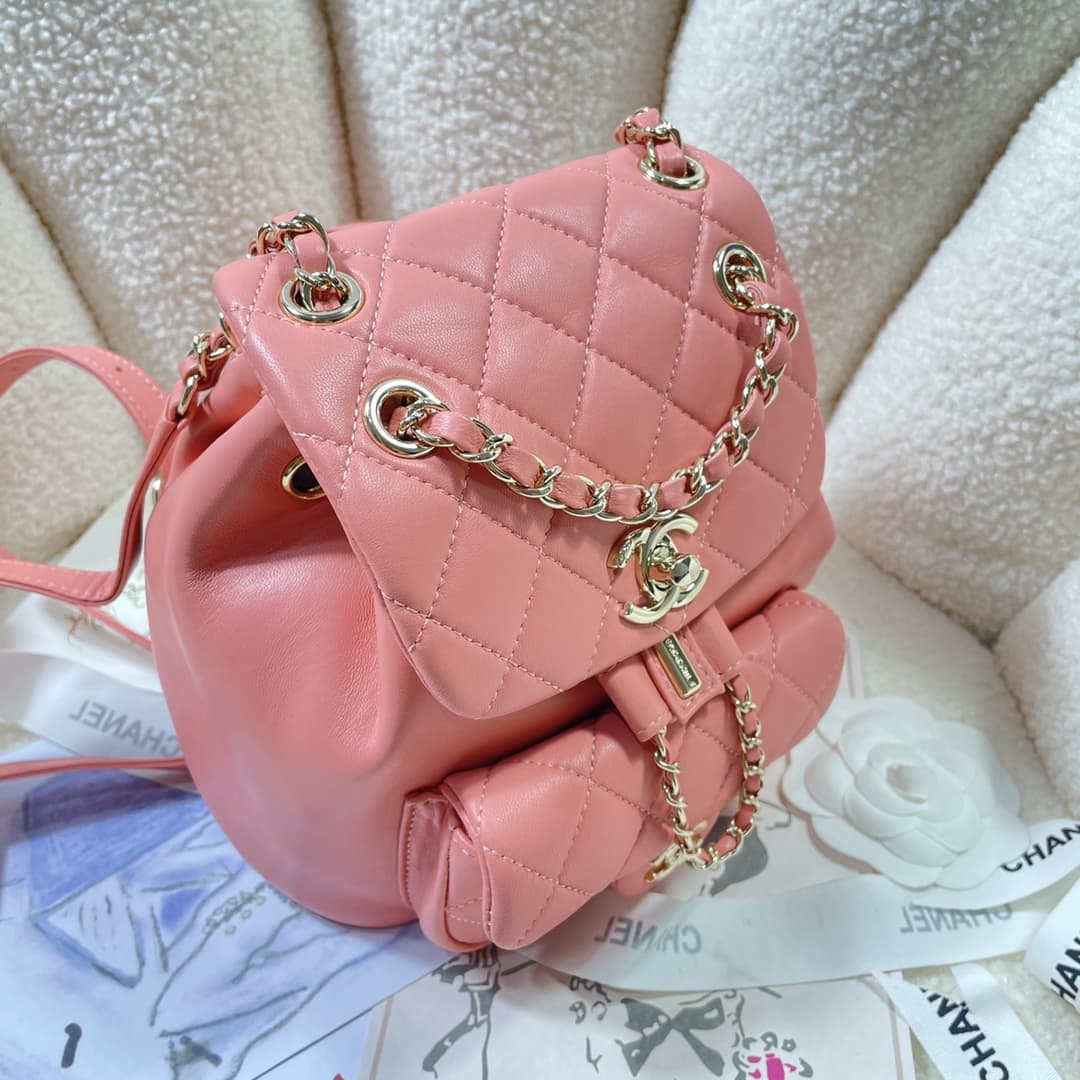 Chanel BACKPACK Lambskin LB1256 (3)