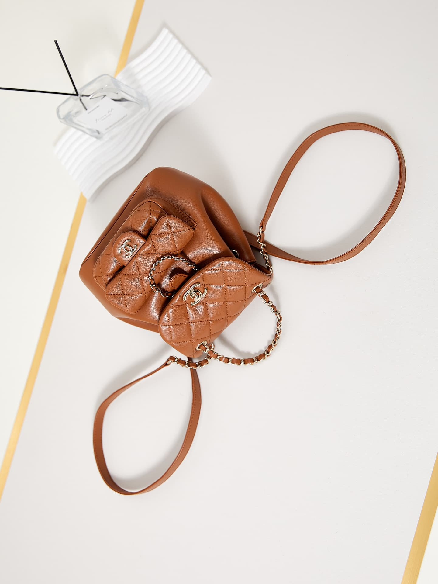 Chanel BACKPACK Lambskin LB1262 (4)