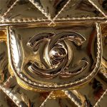 Chanel BACKPACK Mirror Metallic Calfskin LB12635 (5)
