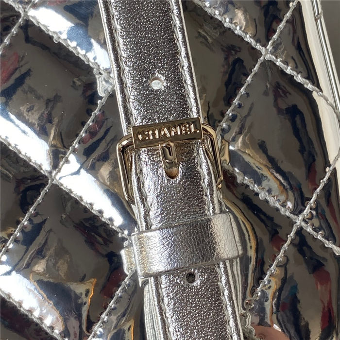 Chanel BACKPACK Mirror Metallic Calfskin LB13634 (5)