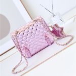 Chanel BACKPACK Mirror Metallic Calfskin LB13775 (2)