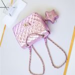 Chanel BACKPACK Mirror Metallic Calfskin LB13775 (4)