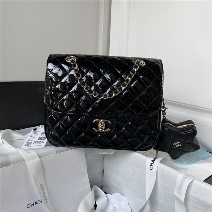 Chanel BACKPACK STAR COIN PURSE Calfskin LB12636 (1)