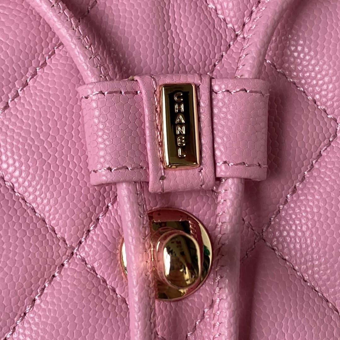 Chanel Backpack Grained Calfskin LB15990 (6)