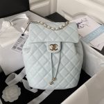 Chanel Backpack Grained Calfskin LB15992 (1)