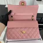 Chanel CLASSIC HANDBAG Grained Calfskin LB13259 (4)