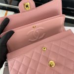 Chanel CLASSIC HANDBAG Grained Calfskin LB13259 (5)