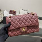 Chanel CLASSIC HANDBAG Grained Calfskin LB14517 (1)