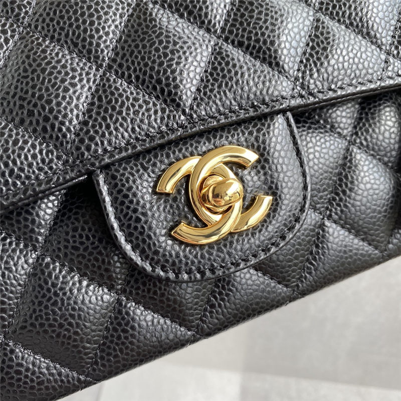 Chanel CLASSIC HANDBAG Grained Calfskin LB3473 (2)
