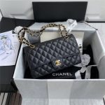 Chanel CLASSIC HANDBAG Grained Calfskin LB3473 (6)