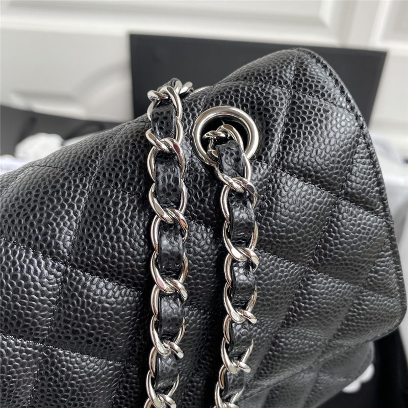 Chanel CLASSIC HANDBAG Grained Calfskin LB3474 (1)