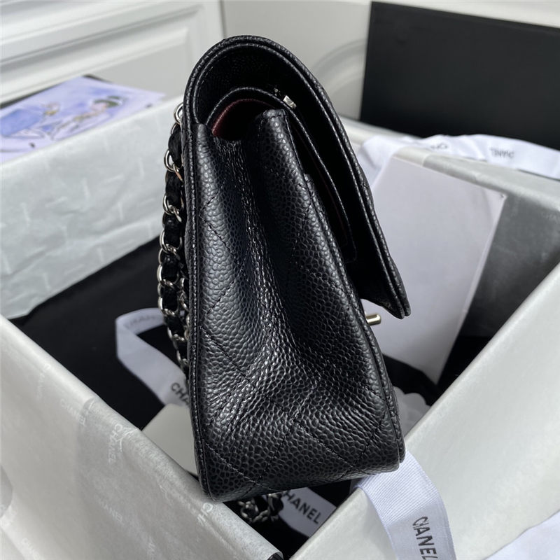 Chanel CLASSIC HANDBAG Grained Calfskin LB3474 (3)