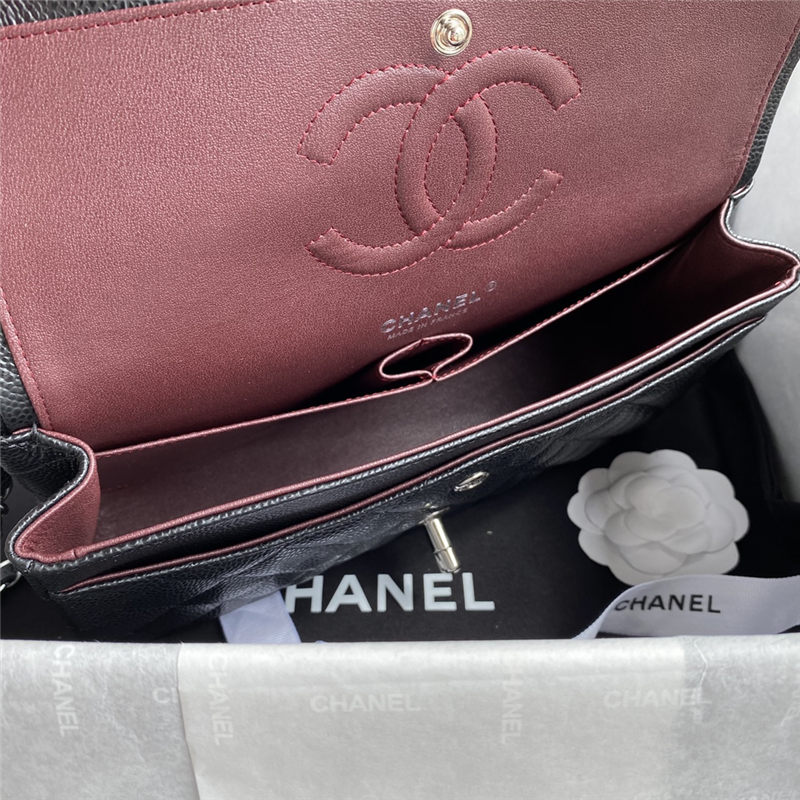 Chanel CLASSIC HANDBAG Grained Calfskin LB3474 (4)