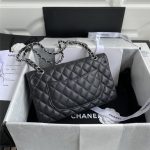 Chanel CLASSIC HANDBAG Grained Calfskin LB3474 (5)