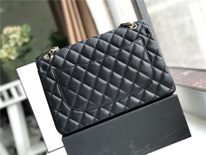 Chanel CLASSIC HANDBAG Grained Calfskin LB3483 (3)