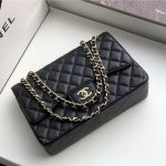 Chanel CLASSIC HANDBAG Grained Calfskin LB3483 (4)