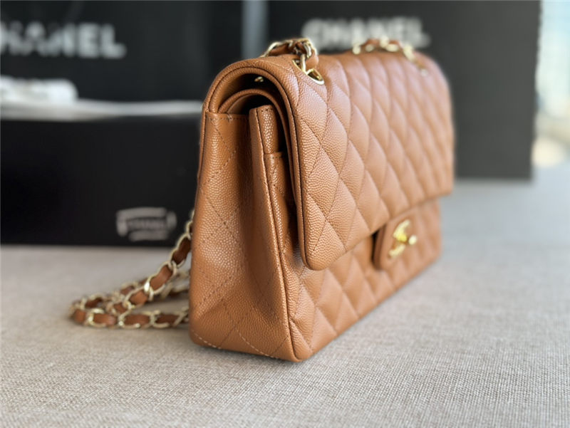 Chanel CLASSIC HANDBAG Grained Calfskin LB3628 (4)