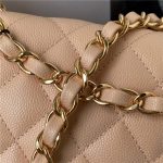 Chanel CLASSIC HANDBAG Grained Calfskin LB3685 (5)
