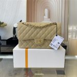 Chanel CLASSIC HANDBAG Grained Calfskin LB6414 (1)