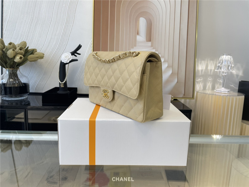 Chanel CLASSIC HANDBAG Grained Calfskin LB6414 (2)