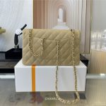 Chanel CLASSIC HANDBAG Grained Calfskin LB6414 (3)