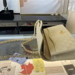 Chanel CLASSIC HANDBAG Grained Calfskin LB6414 (4)