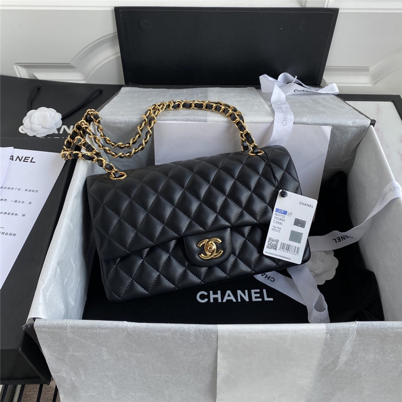Chanel CLASSIC HANDBAG Lambskin LB3478 (1)